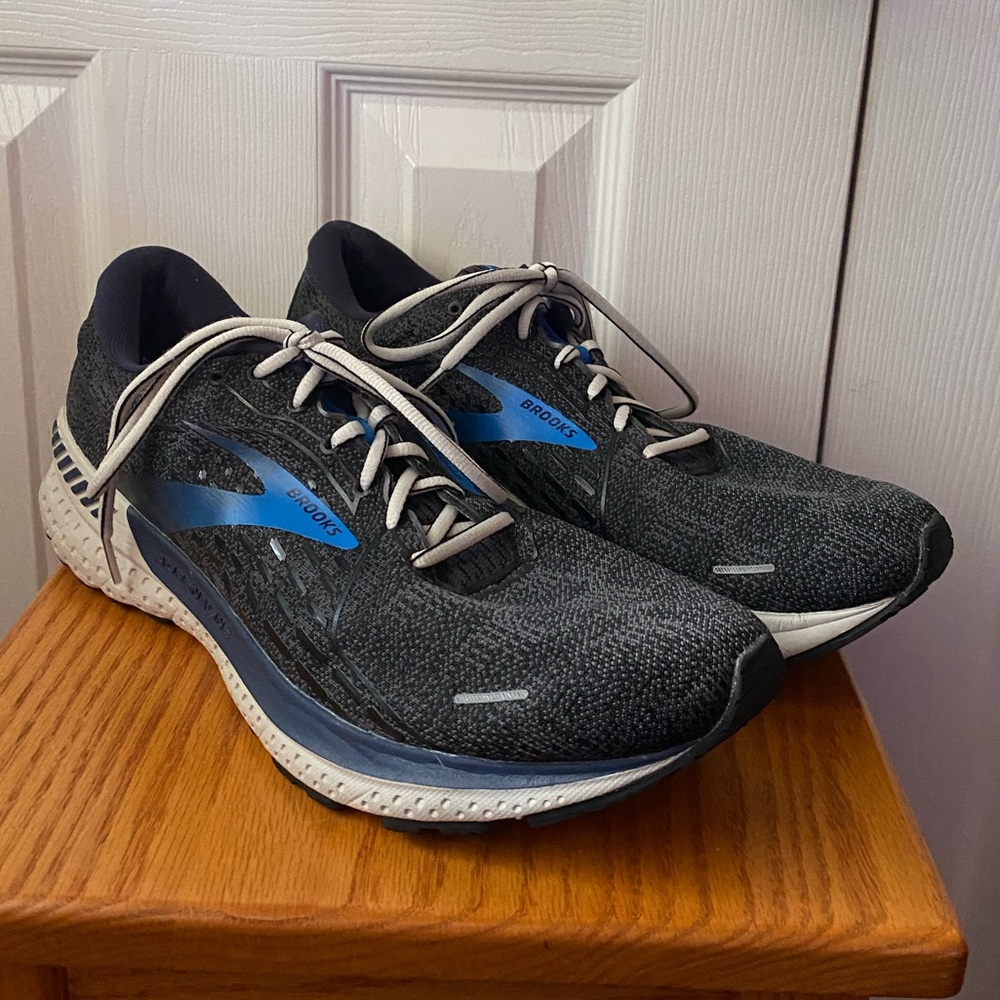 BROOKS Adrenaline GTS 21 Peacoat/Black/Blue Running Shoes SZ 11.5